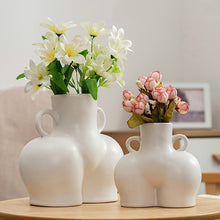 Load image into Gallery viewer, stylish luxury porcelain flower vase, plant vase
