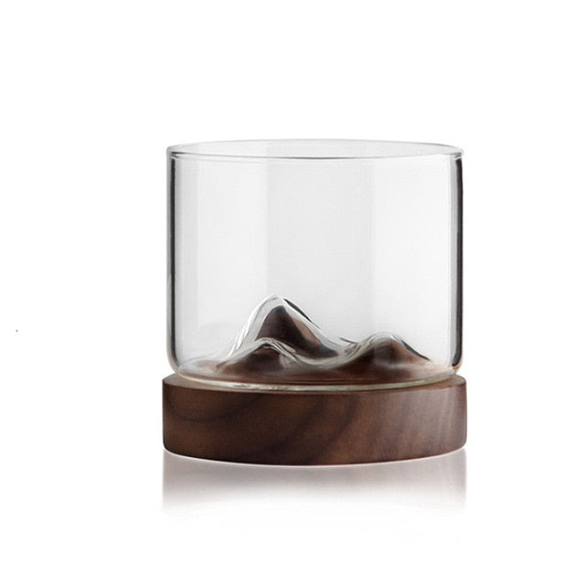 Monzo Mountain Whiskey Glass